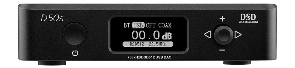 DAC 2x ES9038Q2M Bluetooth aptX LDAC 32bit 768kHz DSD512 XMOS U208 Black