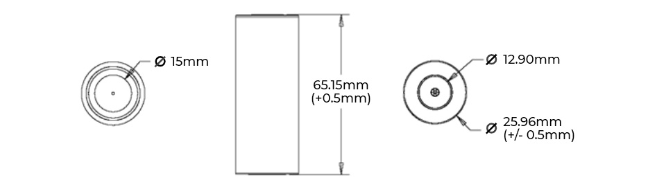 A123 SYSTEMS ANR26650M1-B Batterie Rechargeable LifePO4 26650 3.3V 2500mAh (Unité)