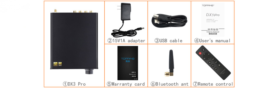 DAC 2x AK4493EQ Amplificateur Casque TPA6120A2 Bluetooth LDAC XMOS XU208 32bit 768kHz DSD512 Argent