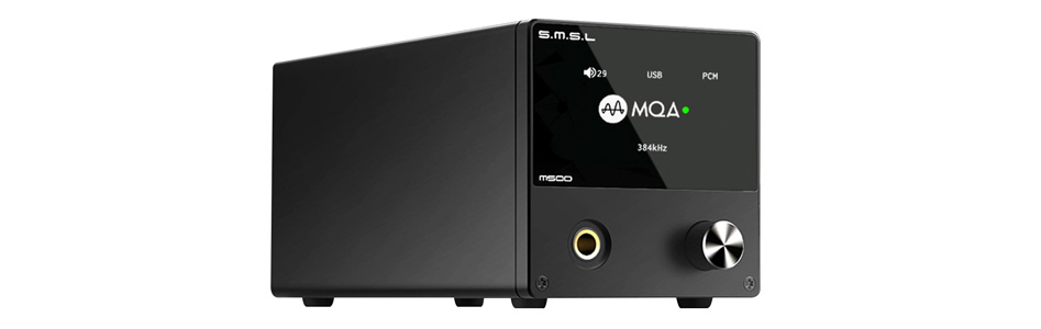 SMSL M500 DAC ES9038Pro Amplificateur Casque XMOS XU216 MQA 32bit 768kHz DSD512
