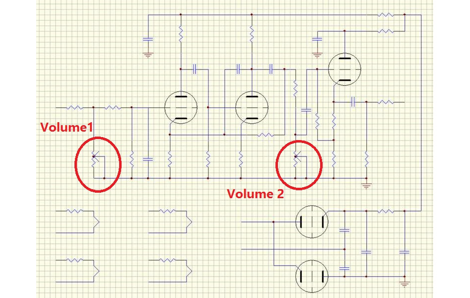 Audio-GD Master 1 Vacuum XLR Préamplificateur à Tubes Symétrique 6H2N-E / 6U4N-EB