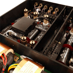 Audio-GD Master 1 Vacuum XLR Préamplificateur à Tubes Symétrique 6H2N-E / 6U4N-EB