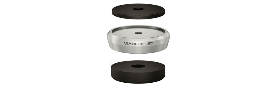 Viablue UFO XL Absorbeurs de vibrations Ø65mm (Set x4)
