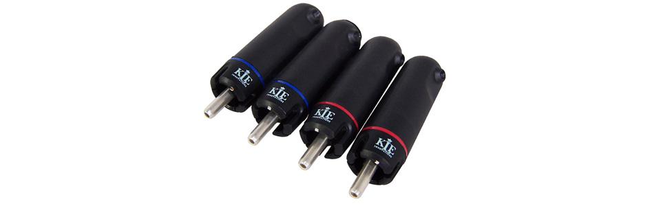 KLEI Absolute Harmony Connecteur RCA Argent Pur KL Formula Ø9.5mm (Set x4)