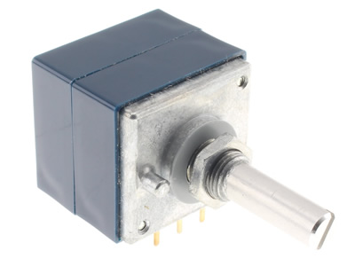 ALPS 50KA2 Potentiomètre Stéréo Axe Cranté Haute Qualité 50kΩ