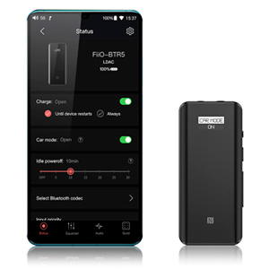 FiiO BTR5 Amplificateur Casque Symétrique DAC Récepteur Bluetooth 5.0 NFC 2x ES9218P CSR8675 XMOS XUF208