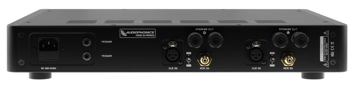 Audiophonics HPA-S400ET : Rear panel