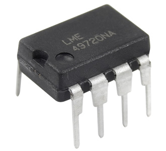 TI LME49720NA Amplificateur Opérationnel AOP Class AB 2 Voies DIP8 (Unité)