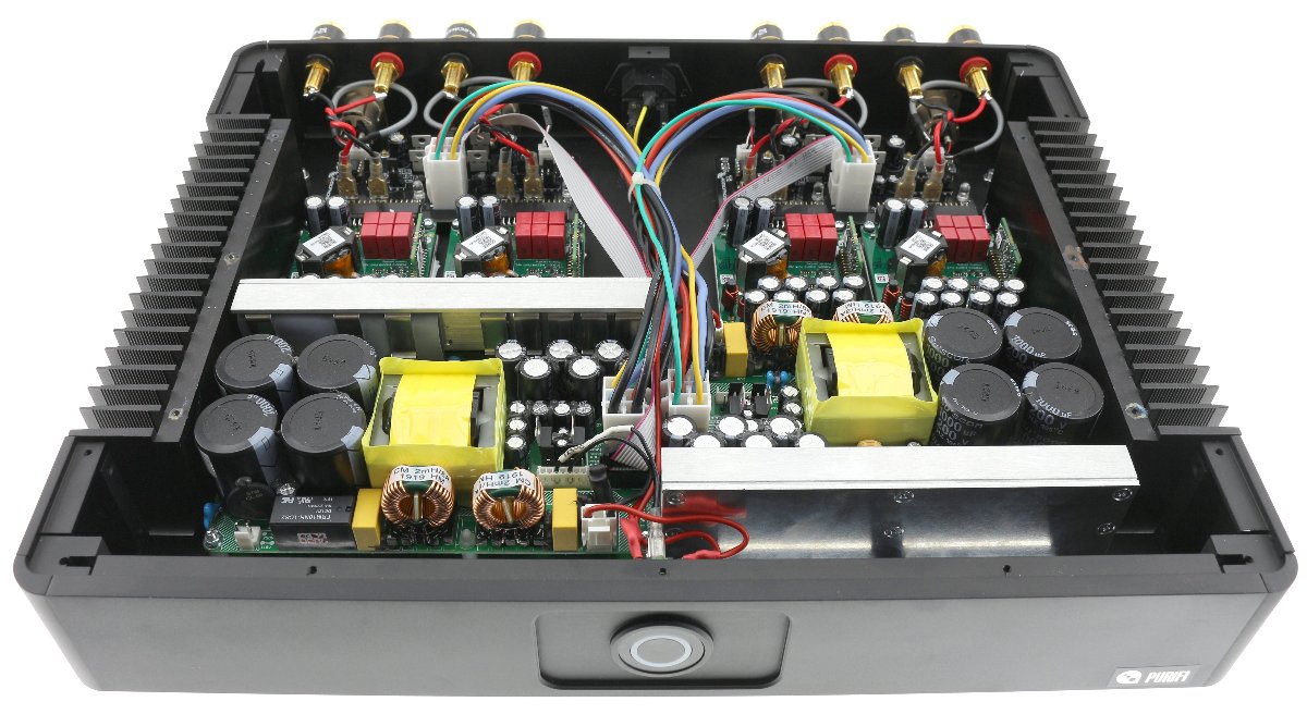 AUDIOPHONICS HPAQ400ET Amplificateur 4 voies Class D Purifi 4x400W 4