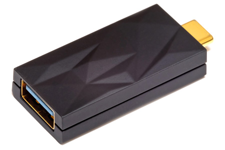 iFi Audio iSilencer+ Suppresseur de Bruit EMI RFI USB-C Mâle vers USB-A Femelle