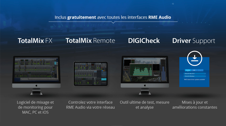 RME Audio Babyface Pro FS Interface Numérique USB 24 Canaux 192kHz