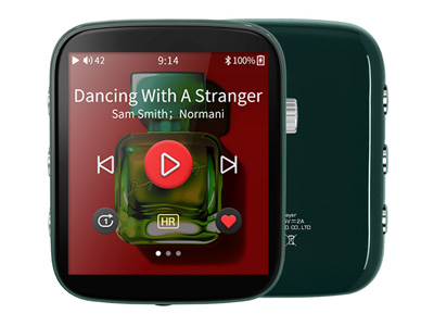 Shanling Q1 Baladeur DAP Compact ES9218P Bluetooth 32bit 384kHz DSD128 Vert