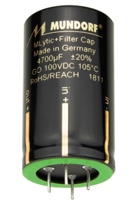 Mundorf MLytic AG+ Condensateur 550V 470µF