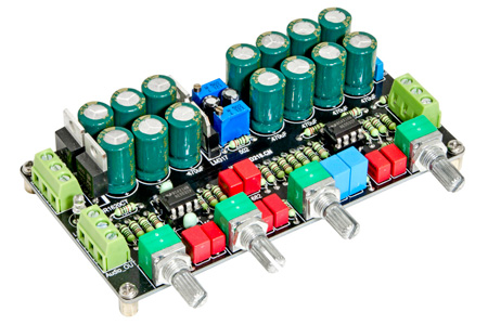 Module Préamplificateur Atténuateur de Volume avec Contrôle de Tonalité 2x NE5532