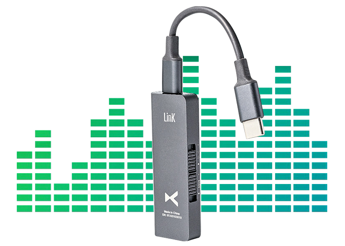 xDuoo Link2 Adaptateur DAC USB-C ES9118EC 32bit 384kHz DSD256