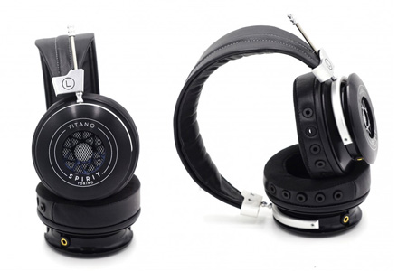 Spirit Audio Titano Casque HiFi Semi Fermé Circumaural 2000mW 32Ω 18Hz - 39kHz