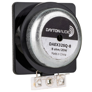 Dayton Audio DAEX32SQ-8 Vibreur Exciter 20W 8Ω Ø32mm