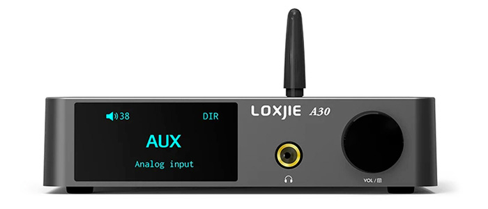 Loxjie A30 Amplificateur Class D Infineon MA12070 Bluetooth 5.0 2x80W 4 Ohm