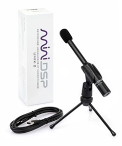 MiniDSP UMIK-2 Microphone de mesure omnidirectionnel faible bruit USB XMOS ASIO 32bit 192kHz