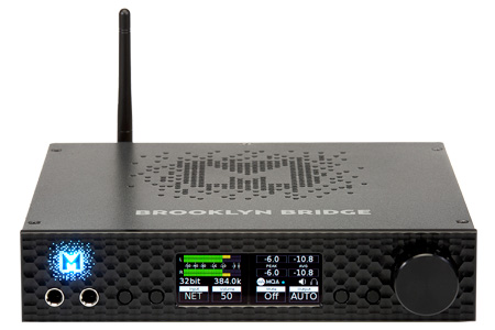 Mytek Brooklyn Bridge Lecteur Réseau DAC Préamplificateur Phono MM/MC 32bit 384kHz DSD256 MQA