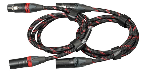 Topping TCX1 Câbles de Modulation XLR 1.25m (La paire)