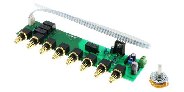 Module sélecteur de source RCA 3 vers 1