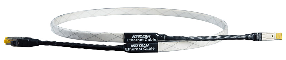 Neotech NEET-1008 Câble Ethernet RJ45 Argent UP-OCC 1m