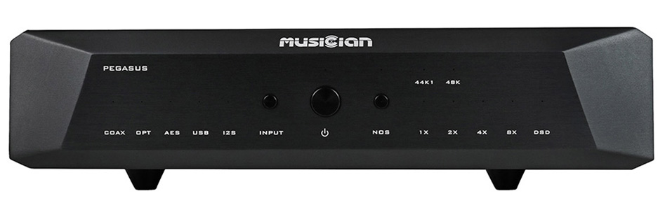 Musician Pegasus DAC R2R Discret Symétrique 32bit 1536kHz DSD1024 Noir