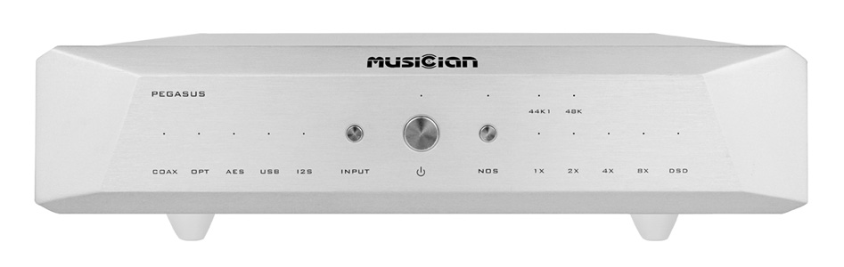 Musician Pegasus DAC R2R Discret Symétrique 32bit 1536kHz DSD1024 Argent