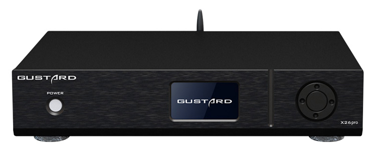 Gustard X26Pro DAC Symétrique 2x ES9038Pro XMOS Bluetooth 5.0 MQA 32Bit 768kHz DSD512 Noir