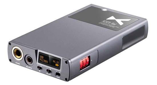 xDuoo XD05 BAL Amplificateur Casque Portable Symétrique 2x ES9038Q2M XMOS Bluetooth 5.0 32bit 768kHz DSD512 Argent