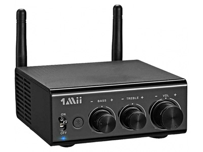 1Mii B08s Amplificateur 2.1 Class D Bluetooth 5.0 aptX HD QCC3034 2x100W