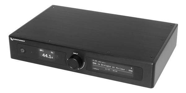 AUDIOPHONICS EVO-SABRE Monté DAC Symétrique 2xES9038Q2M & Lecteur Réseau pour Raspberry Pi 4