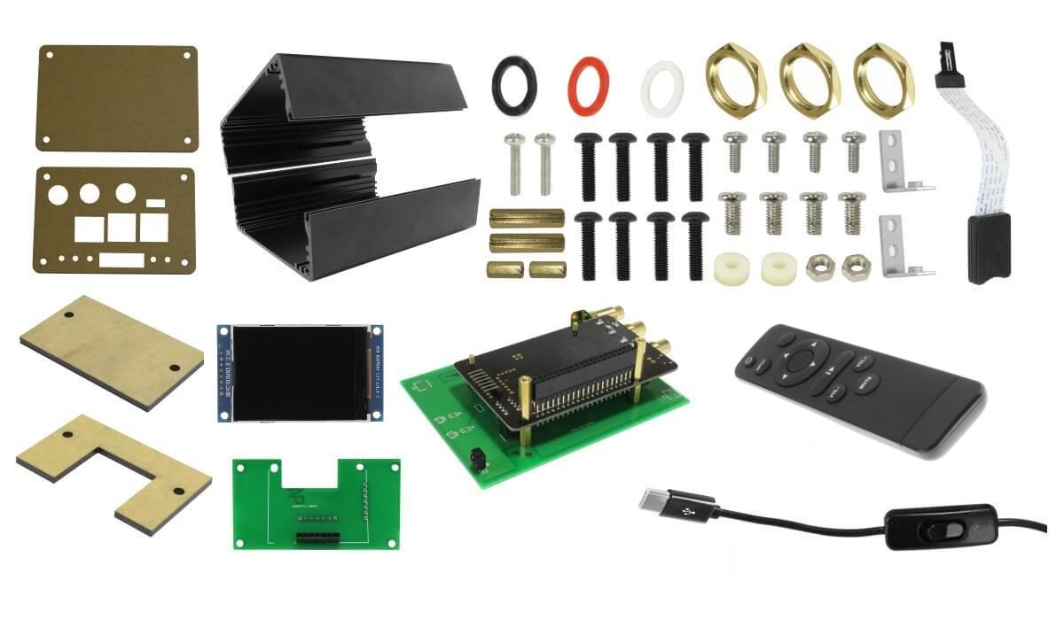 Parts supplied mini kit raspdac
