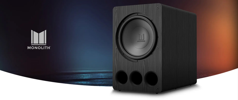 MONOLITH SUB15 Caisson de Grave / Subwoofer Actif THX 1000W Noir