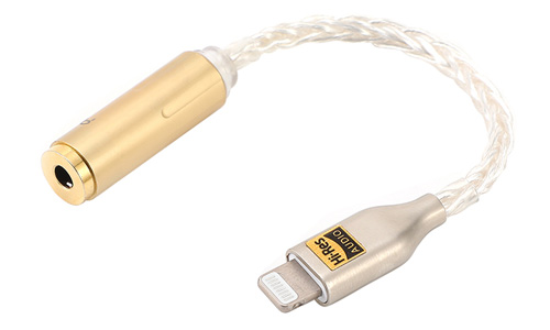 Audiophonics - Adaptateur USB-C Mâle vers Jack 3.5mm / USB-C Femelle