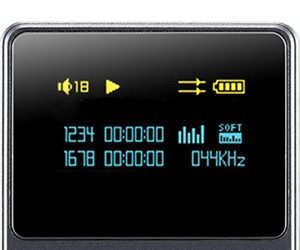 xDuoo X2S Baladeur numérique DAP 24bit 192kHz DSD128