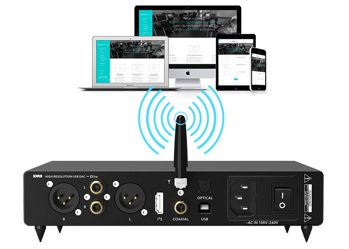 SMSL D1se DAC ES9038Pro Symétrique CPLD Altera XMOS 32bit 768kHz DSD512 Noir