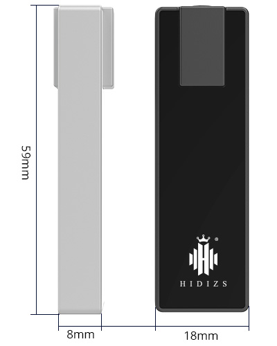 Hidizs S9 Pro Amplificateur DAC Portable ES9038Q2M Symétrique 32bit 768kHz DSD512