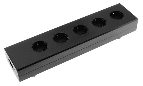 Audiophonics MPC5 Stealth Distributeur Secteur 6 ports Aluminium Noir