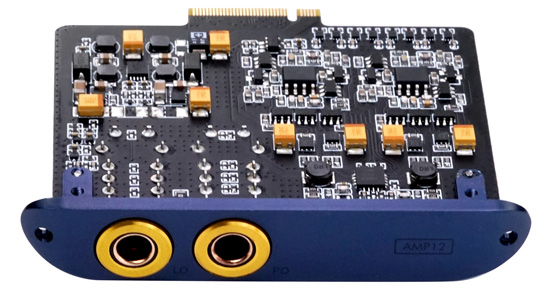iBasso AMP12 Amplificateur Discret pour iBasso DX300 Bleu