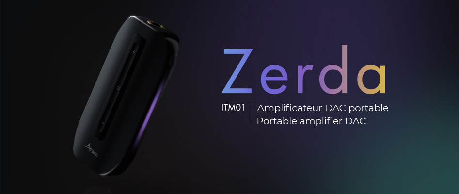 Ikko Zerda ITM01 Amplificateur Casque DAC Portable 32bit 384kHz DSD128