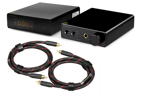 Pack DAC Topping E30 AK4493 + Amplificateur Casque Topping L30 + Câbles RCA Topping TCR2