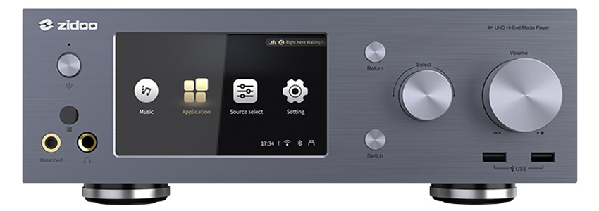 Zidoo Neo X Lecteur Réseau Audio DAC ES9038PRO MQA 32bit 768KHz DSD512