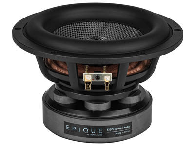 Dayton Audio Epique E180HE-44 Haut-Parleur Subwoofer DVC MMAG Fibre de Carbone 200W 8 ohm 84dB 25Hz-3000Hz Ø17.8cm