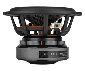 Dayton Audio Epique E180HE-44 Haut-Parleur Subwoofer DVC MMAG Fibre de Carbone 200W 8 ohm 84dB 25Hz-3000Hz Ø17.8cm