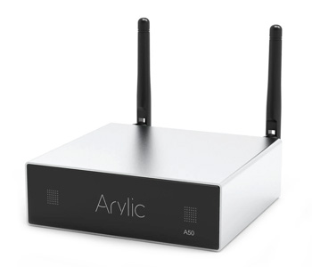 Arylic A50+ Amplificateur FDA STA326 WiFi DLNA UPnP Bluetooth 5.0 2x50W 4Ω