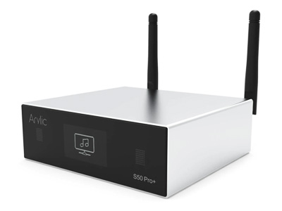 Arylic S50 Pro+ Préamplificateur DAC ES9023 ADC WiFi AirPlay Bluetooth 5.0 aptX HD