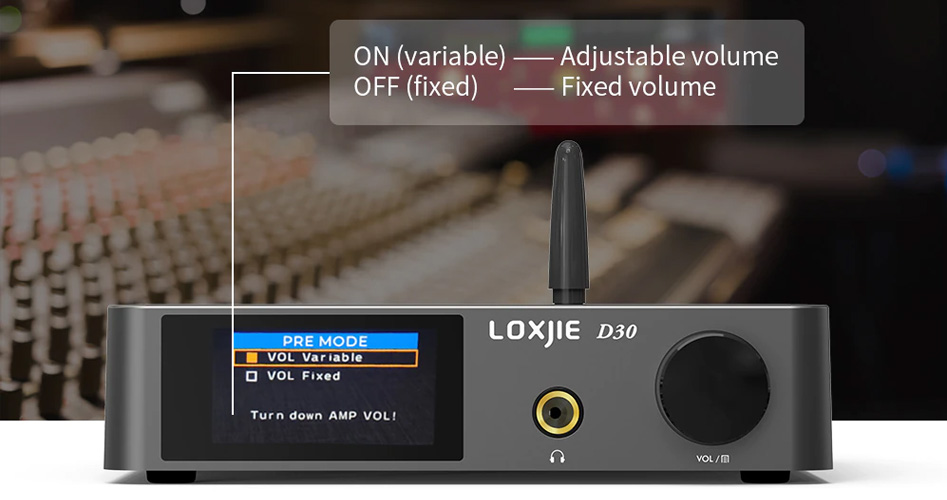 Loxjie D30 V2 DAC ES9068AS Amplificateur Casque XMOS Bluetooth 5.0 MQA 32bit 768kHz DSD512