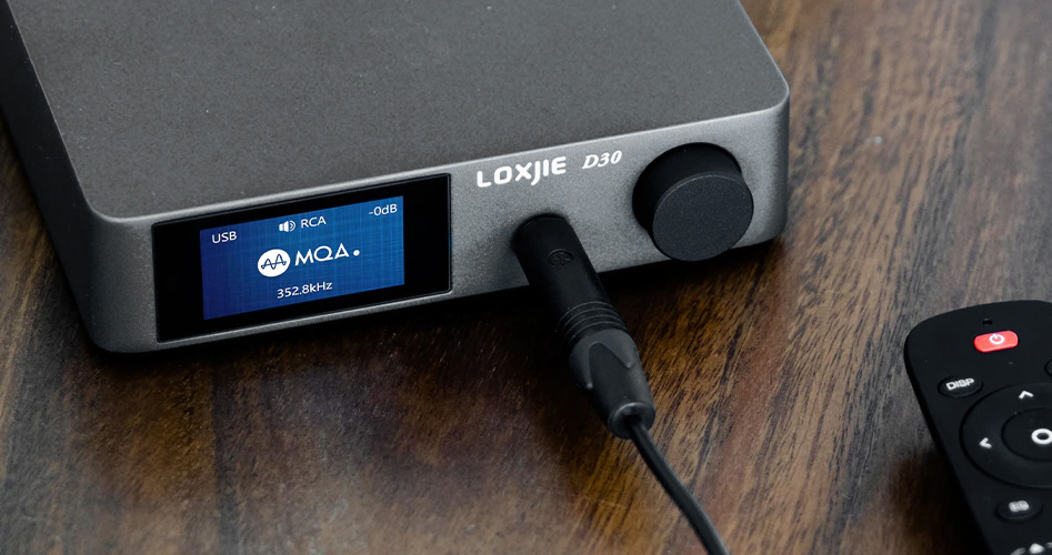 Loxjie D30 V2 DAC ES9068AS Amplificateur Casque XMOS Bluetooth 5.0 MQA 32bit 768kHz DSD512